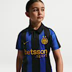 Inter Milan 2026/27 Stadium Home Nike Dri-FIT replicavoetbalshirt voor kids