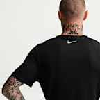 Haut de running d'hiver à protection UV Dri-FIT Nike Miler pour homme