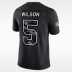 Garrett Wilson New York Jets Salute to Service Men's Nike Dri-FIT NFL Limited Jersey