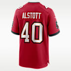 Mike Alstott Tampa Bay Buccaneers 50th Anniversary Men's Nike NFL Game Jersey
