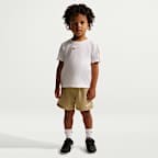 Conjunto de 2 piezas de shorts de tejido Knit infantil Nike Poly Pack