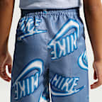 Nike Sportswear Club Little Kids' 2-Piece Floatie T-Shirt and Shorts Set