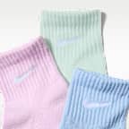 Nike Everyday Cushioned Training Ankle Socks (3 Pairs)