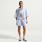 Nike Sportswear Chill Poplin Women's Oversized Striped Top