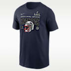 New England Patriots 2026 AFC Champions Glory Shield Men's Nike NFL T-Shirt