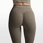 Legging droit NikeSKIMS Ribbed Seamless 86 cm pour femme