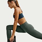 Nike Zenvy Women's High-Waisted Full-Length Leggings with No Front Seam