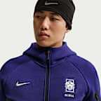 대한민국 테크 플리스 윈드러너 남성 나이키 축구 풀집 후디