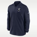 Dallas Cowboys Sideline Men's Nike Dri-FIT NFL 1/2-Zip Top