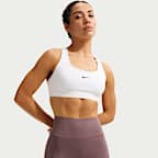 Shorts de ciclismo de tiro alto de 13 cm sin costura frontal para mujer Nike Universa