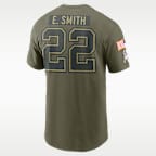 Emmitt Smith Dallas Cowboys Salute To Service Men’s Nike NFL T-Shirt