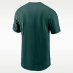 Playera universitaria Nike para hombre Michigan State Legacy Nickname