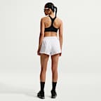 ナイキ ワン ウィメンズ Dri-FIT ミッドライズ ランニングショートパンツ (インナー付き)