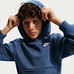 Mikina Nike Sportswear Club Fleece s kapucí pro větší děti