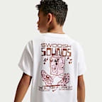 Playera Max90 para niños talla grande Nike Swoosh