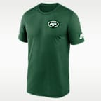 New York Jets Sideline Legend Small Logo Alt Men's Nike Dri-FIT NFL T-Shirt