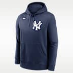 Derek Jeter New York Yankees Club Men's Nike MLB Pullover Hoodie