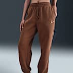 Pants de entrenamiento oversized de tiro alto para mujer Nike Sportswear Phoenix Fleece