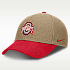 Gorra de rejilla universitaria Nike Dri-FIT ajustable para hombre Ohio State Primetime Rise