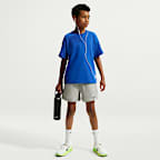 Playera de entrenamiento de manga corta Nike Pro Dri-FIT para niño talla grande