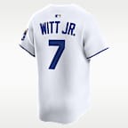 Jersey Nike Dri-FIT ADV de la MLB Limited para hombre Bobby Witt Jr. Kansas City Royals