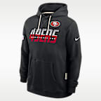 San Francisco 49ers Sideline Standard Issue Men's Nike Dri-FIT NFL Pullover Hoodie