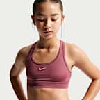 Nike Swoosh Girls' Sports Bra