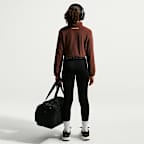 Nike Pro Therma-FIT fleeceoverdel med glidelås til store barn (jente)
