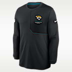 Jacksonville Jaguars Sideline Coach Men's Nike Dri-FIT NFL Long-Sleeve Top