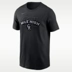 Colorado Rockies Fashion Men's Nike MLB T-Shirt