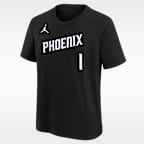Devin Booker Phoenix Suns Statement Edition Big Kids' NBA T-Shirt