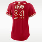 Brandon Nimmo Texas Rangers City Connect Women's Nike MLB Stadium Jersey