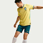 Brazil Academy Pro Men's Nike Dri-FIT Football Knit Shorts