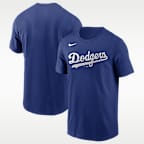 Los Angeles Dodgers Fuse Wordmark Men's Nike MLB T-Shirt