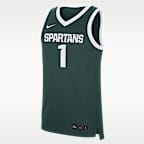 Michigan State Spartans Replica Men's Nike College Basketball Jersey