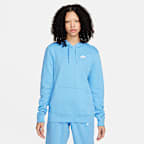 Sudadera con gorro sin cierre para mujer Nike Sportswear Club Fleece