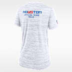 Playera Nike Dri-FIT de la NFL para mujer Houston Texans Rivalries Collection Sideline Velocity