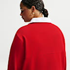 Nike Sportswear Women's Oversized Long-Sleeve Polo (Plus Size)