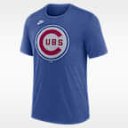 Chicago Cubs Cooperstown Logo Men's Nike MLB T-Shirt