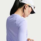 Nike Swift Part superior de running de màniga llarga amb coll rodó Dri-FIT UV - Dona