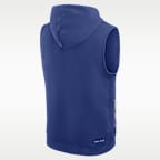 Chicago Cubs Authentic Collection Standard Issue Men's Nike Dri-FIT MLB Sleeveless Pullover Hoodie