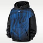 Sudadera con gorro de básquetbol de tejido Fleece para hombre Oklahoma City Thunder Standard Issue