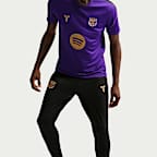 FC Barcelona Strike (bortedrakt) Kobe Dri-FIT strikket fotballbukse til herre