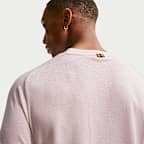 Playera de tenis de manga corta para hombre NikeCourt Heritage