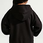 Sudadera con gorro sin cierre de tejido Fleece Studio para niños talla pequeña Nike Sportswear