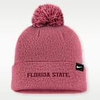 Florida State Primetime Campus Toned Men's Nike College Cuffed Pom Beanie