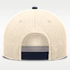 West Virginia Campus Prep Rise Men's Nike College A-Frame Adjustable Hat
