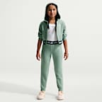 Joggers Dri-FIT para niña talla grande Nike Pro Fleece