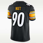 T.J. Watt Pittsburgh Steelers Men's Nike Dri-FIT NFL Limited Football Jersey