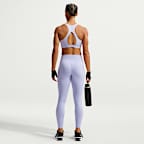 Nike Universa Women's High-Waisted 7/8 Leggings with No Front Seam